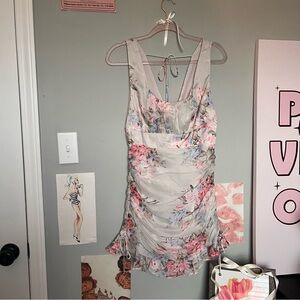 Floral Bodycon mini dresss